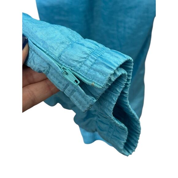 Vintage PUMA Swish Blue Lined Windsuit Jacket & Pants Women's Large - Picture 5 of 13